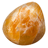 Gemology yellow calcite